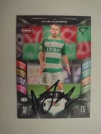 Karta SportZoo Duel autograf sezon Lechia 25/26 Alvis Jauzems