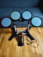 ROCK BAND PERKUSJA HARMONIX GUITAR HERO PRZEWODOWA SPRAWNA XBOX 360 / PC