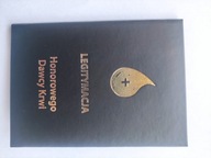 Legitymacja książeczka honorowego dawcy krwi HDK