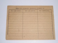 KARTKA ZAOPATRZENIOWA NA JAJA HERBATĘ i KAWĘ 1917-19 ROK LWÓW