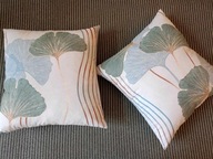 Poduszki Dekoracyjne Komplet 2 Sztuki Bawełna