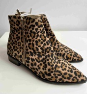 Nowe botki firmy Sole Society r.40 z USA 9 Tiger