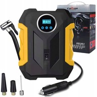 KOMPRESOR SAMOCHODOWY 12V 150 PSI LCD LED POMPKA DO OPON PIŁEK MATERACY