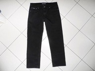 BIG MORE NOWE CZARNE JEANS SPODNIE r 37x32 pas 96 na 178