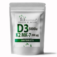 Suplement diety Forest Vitamin D3 K2 tabletki 500 szt.
