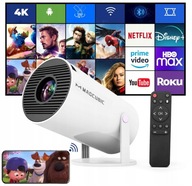 Projektor LED Magcubic HY300 Pro+ Biały 4K Android 11 Kino Domowe