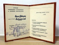 DYPLOM Ukończenia Katechizacji 1978r.
