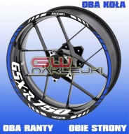 NAKLEJKI SUZUKI GSX-R 750 PASKI FELGI RANTY ZESTAW !!!