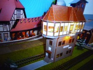 Nastawnia FURSTENSTEIN z Oświetleniem LED w H0