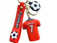 BRELOK ZAWIESZKA KOSZULKA PIŁKARSKA RONALDO 7 CR7 DO KLUCZY PLECAKA