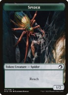 Karta Magic: The Gathering Spider Token (MID 011)