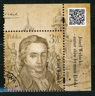 Fi 5254 Józef Wybicki - autor słów hymnu + TYTUŁ EMISJI - 2022