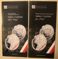 FOLDERY Łukasz Ciepliński ps. "Pług" 10 zł 2019 - 2 SZT. POLSKI i ANGIELSKI