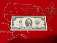 2 dolary 2017a Atlanta. Stan banknotu UNC