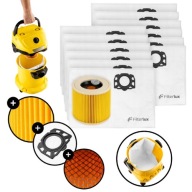 WORKI DO ODKURZACZA KARCHER WD3 FILTR WZMOCNIONY 12 SZT SE 4001 ZAMIENNIK