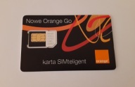 karta SIM - KOLEKCJONERSKA - przeterminowana - WYŁAMANA - ORANGE GO