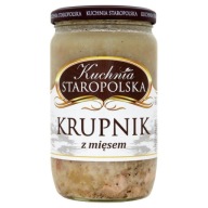 Kuchnia Staropolska Zupa krupnik z mięsem 660 g