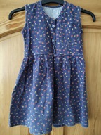 Sukienka bez rękawów roz. 116