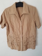 CANDA BLUZKA KOSZULA ROZ.M\L LEN HAFT ORYGINALNA