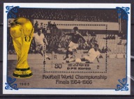 1985 Korea piłka nożna Mi blok 198 **