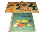 3 x PLAY AND LEARN 2 i 4 Mikulska + I LEARN ENGLISH 2 Michalska (1963-1966)