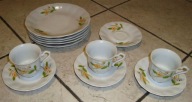 ZESTAW BIAŁEJ PORCELANY - 12 ELEMENTÓW - OKAZJA