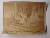 Tomsk '' Basundajka '' nad rzeką Tom - stare zdjęcie / dziewczyny