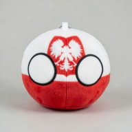 Pluszak Countryball Polska 10 cm Brelok Maskotka Flaga PL