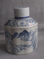 KARAFKA BUTELKA Z KORKIEM WIETNAM RECZNIE MALOWANA LATA 70