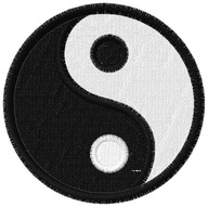 Termo Naszywka Yin Yang Harmonia Haftowana Naprasowanka