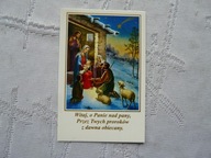 OBRAZEK KOLĘDOWY ....