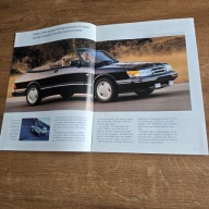 Saab 900 Turbo 900S 900 Convertible 9000 CD CDE CSE CS 1993 USA