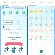 Pokemon GO konto Level 56, 44x Legendary, 31x IV100, 12x Shiny, 9x Mythical