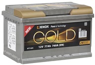 SKLEP mefka.com.pl Akumulator Jenox Gold 12V 77Ah 760A DOWÓZ MONTAŻ