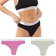 3 szt Ślicznye majtki French Connection XL 95% cotton