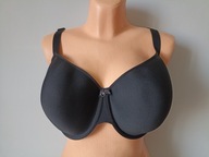 Śliczny biustonosz modelujący czarny bezszwowy brak rozmiaru DUŻY