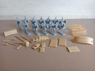 żołnierzyki PRL 12 kawalerzystów ułani i inne Airfix ESCI Skala 1:72