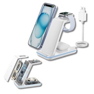 Ladowarka Indukcyjna Bezprzewodowa Do Iphone 3W1AirPods Apple Watch 3W1