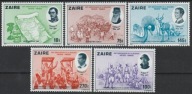 ZAIR - 150 LAT BELGII - 1980 - CZYSTE **