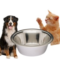 MISKA METALOWA DLA PSA I KOTA 0,45 l