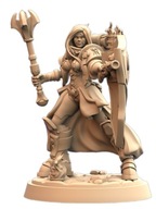Battle Nun Chalice Bearer Warrior Paladin Pinup A RPG Druk 3D NSFW