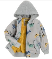 COOL SUPER kurtka bomberka r.140 dino gray