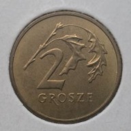 *P[0702] POLSKA 2 grosze 2003 III Rzeczpospolita Orzeł (heraldyka) *Holder