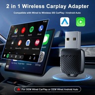 Adapter USB dla bezprzewodowego Carplay i Android Auto