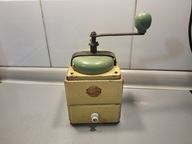 STARY ładny MOCNY MŁYNEK do KAWY l. 30 / 40-te XX w / "LEINBROCK'S IDEAL"