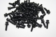 ŚRUBA M4x16 z podkł.zwykłą+sprężyn. opak.100szt