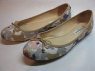 LK BENNETT baleriny DYMOND2 SAGE rozm. 37,5 (jak NOWE)