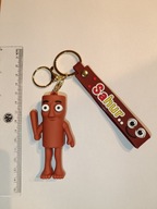 Real foto Brelok do kluczy plecaka Italian Brainrot Tung Tung Sahur