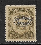 Ekwador, Mi: EC D22ND, 1896 rok