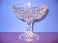 Cukiernica szklana 13 cm – PRL